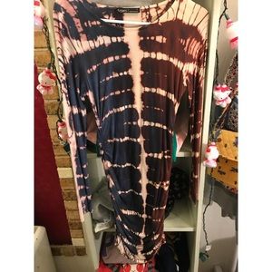 SUPER CUTE GYPSY TYE DYE DRESS SIZE SMALL